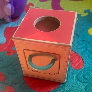 Colorful Wooden Toy Box for Kids